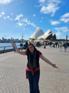 Kim Amor-AmorExploring at Sydney Opera House